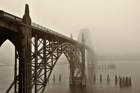 Yaquina Bay Fog