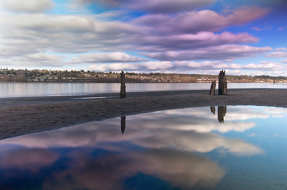 Columbia River Reflection