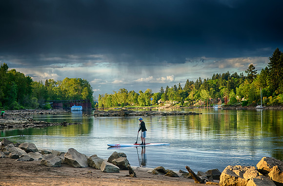 Paddle Boarder